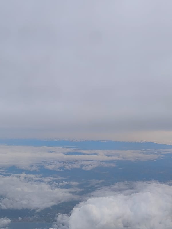Aerial cloud formations documented over Warngau, Germany