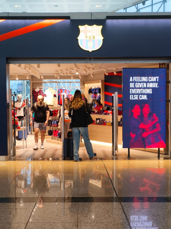 Midday scenes captured at Barcelona's El Prat airport terminal