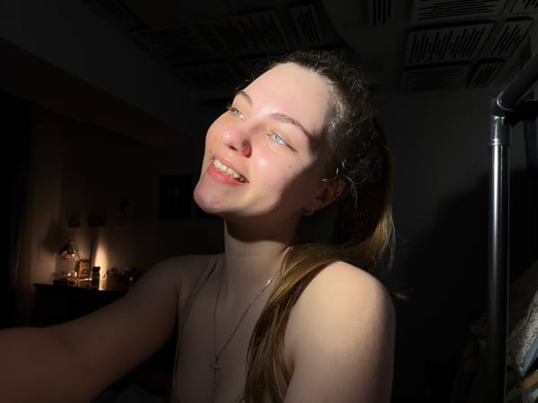 Evening getting-ready selfies from Dnipro, Ukraine