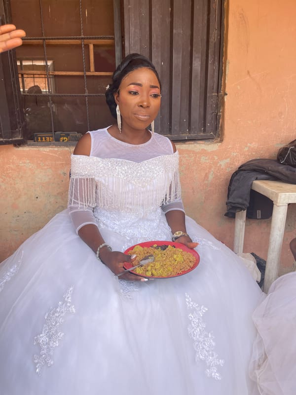 Wedding celebration with dancing bride captured in Akwanga, Nigeria