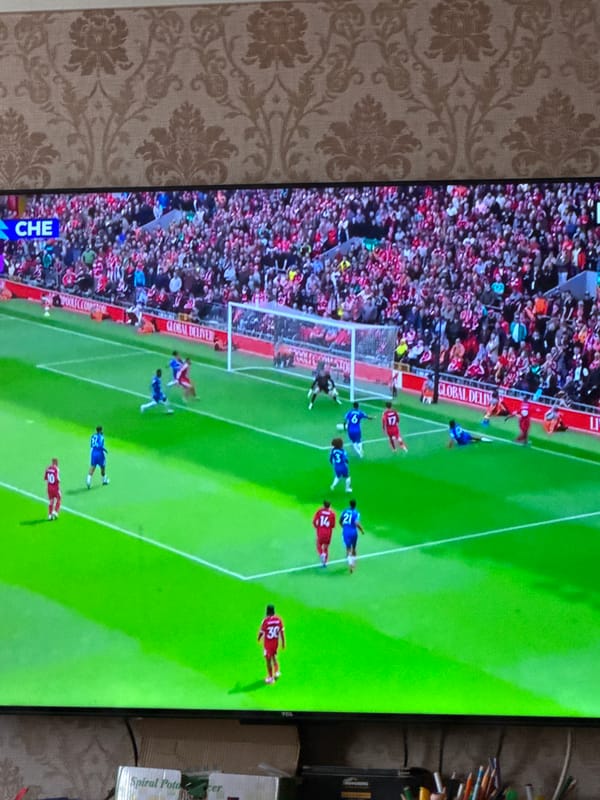 Liverpool-Chelsea match watched on TV in Yerevan during stoppage time