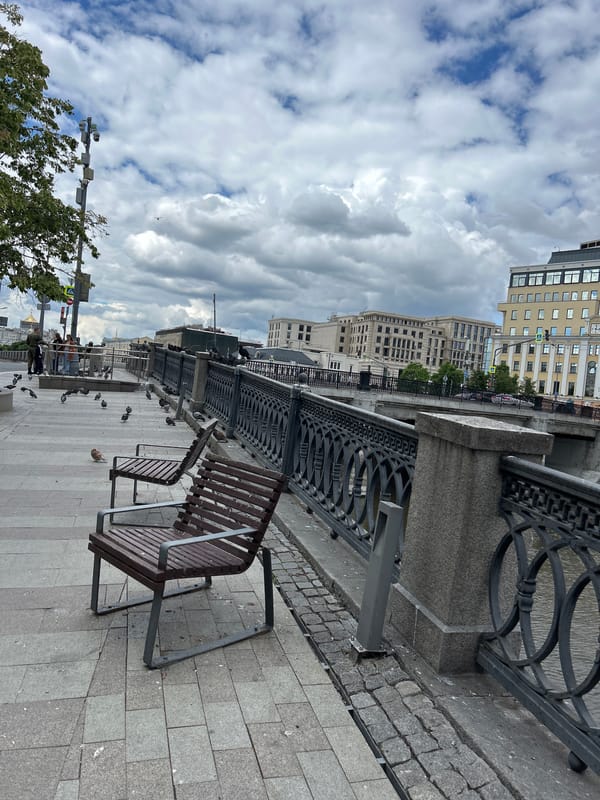 Moscow urban scenes documented during overcast morning hours