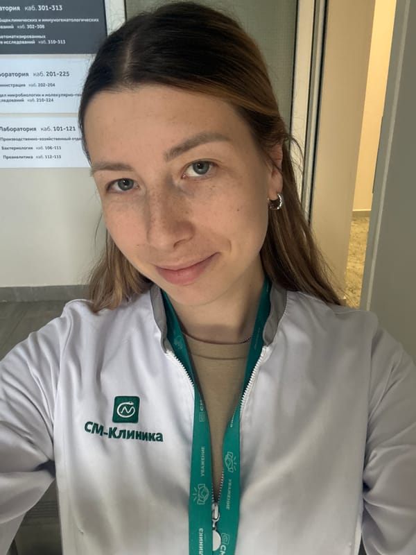 Clinic selfies and Moscow snapshots from a June afternoon