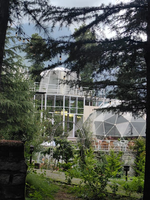 Monsoon rivers and mountain retreat life in Barheta