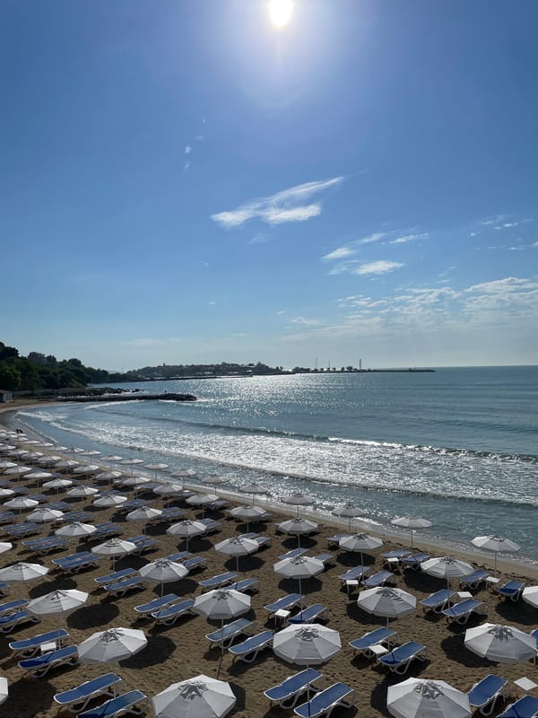 Morning life captured in Bulgarian coastal town Nesebar