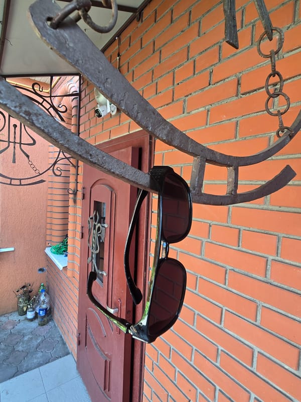 Summer morning details in Nova Kakhovka, Ukraine