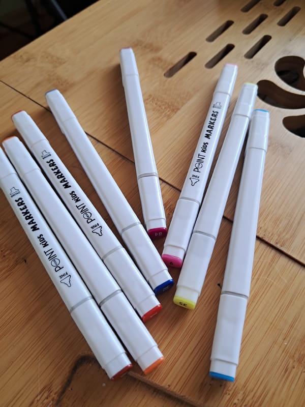 Artist's supplies and workspace documented in Kyiv