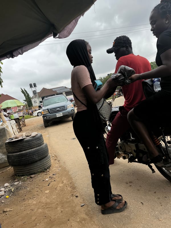 Morning street life documented across Abuja neighborhoods