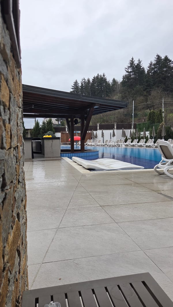 Hotel resort facility documented in Bania Bulgaria