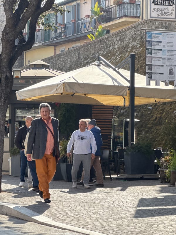 Morning street life captured in Nettuno, Italy