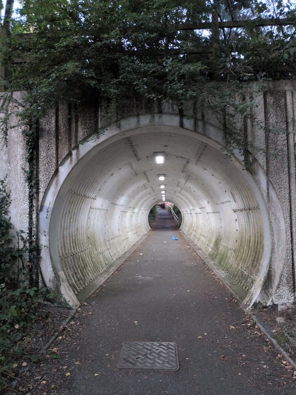 New builds, tunnels, and twilight paths around Dawley and Telford