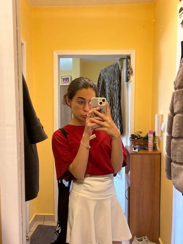 Mirror selfies and close-ups around a Sofia home