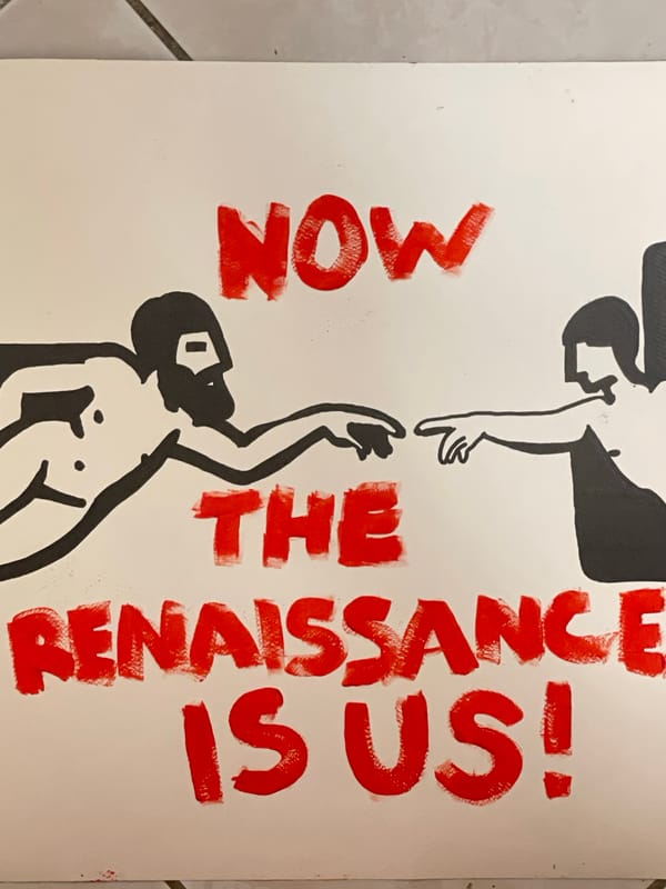 Masked figure artwork with 'ROSKOSH' text observed on fabric