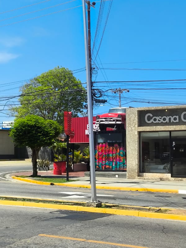 Witness documents afternoon street life in Pampatar, Venezuela