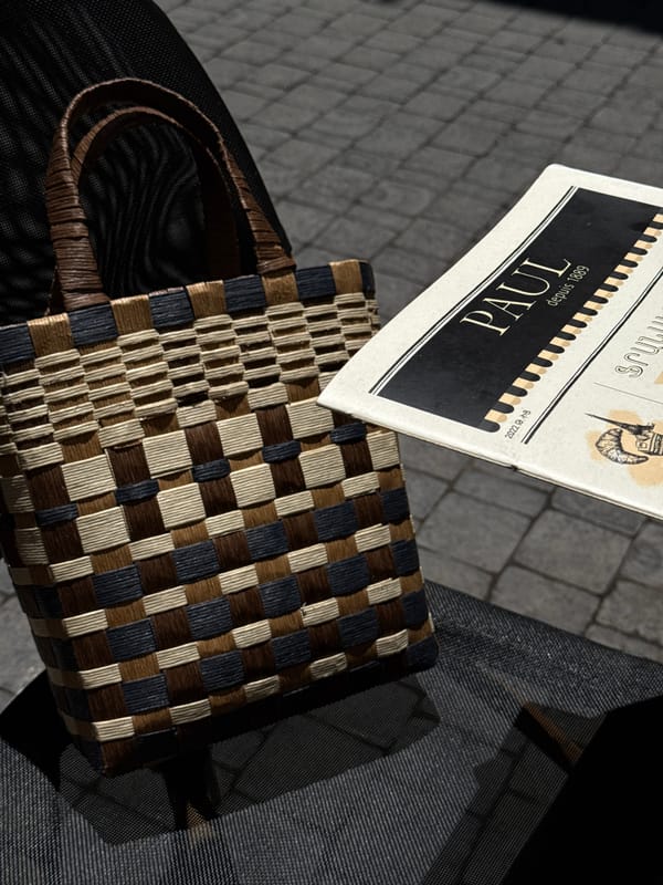 Café morning in Yerevan with accessories up close