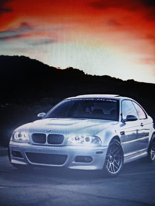 Scattered personal photos, cars, and warehouse scenes with no clear location