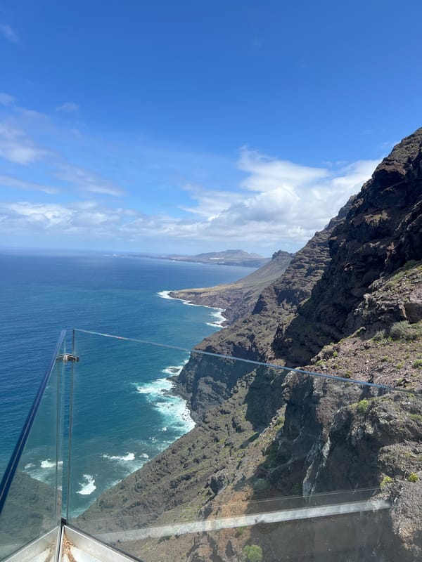 Coastal scenery captured on video at Tirma, Spain