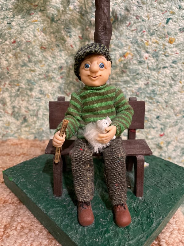 Eclectic mix of small figurines and decorative objects in Perm