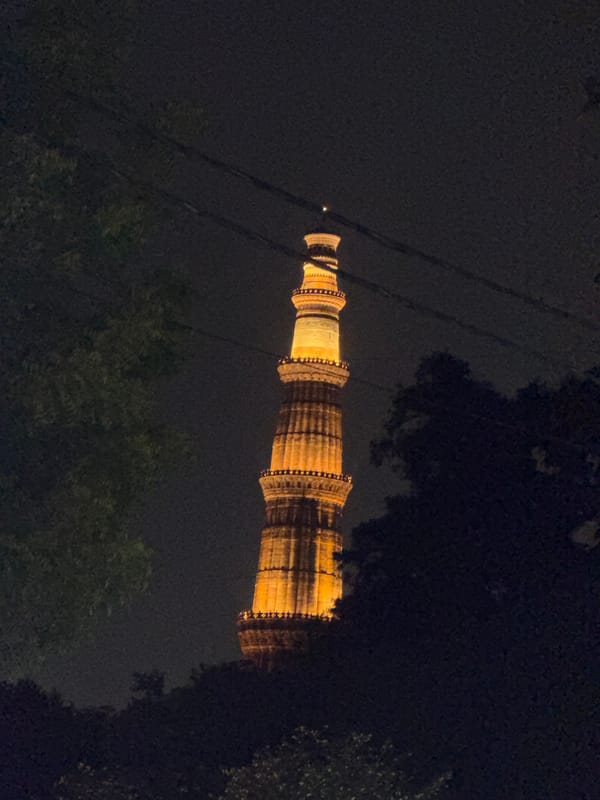Delhi exploration from Qutub Minar to street life
