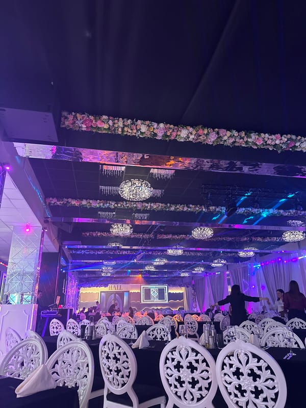 Formal celebration captured at Burgas banquet hall