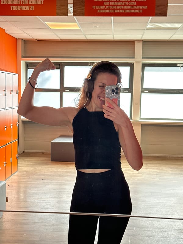 Gym session and street scenes around Amsterdam