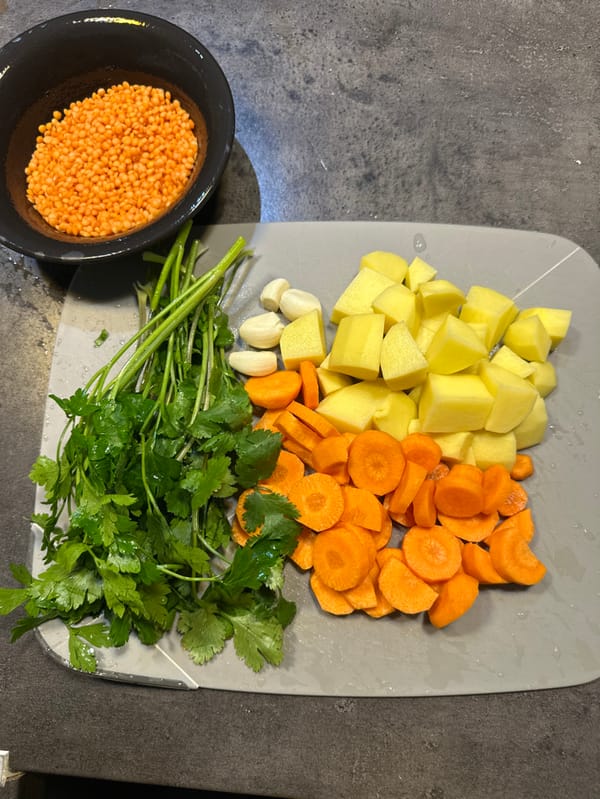 Home cooking session documented in Tbilisi kitchen