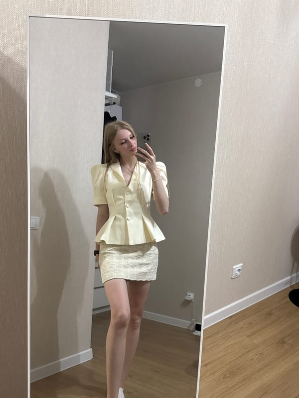 Mirror selfies and a cheesy stovetop dish in Perm