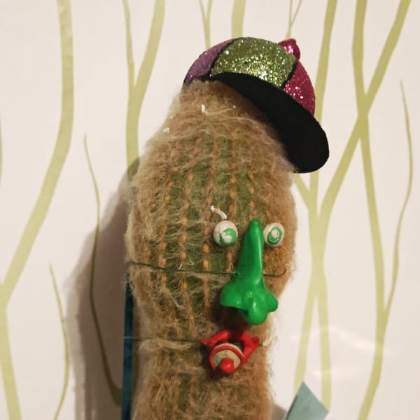Russian resident showcases whimsical home decorations including cactus, elephants