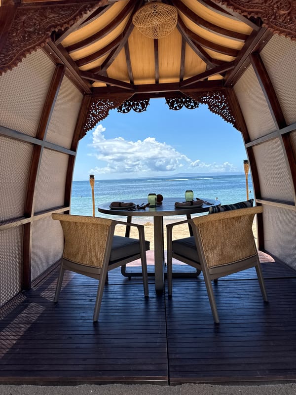 Resort scenes captured at Nusa Dua Indonesia facility