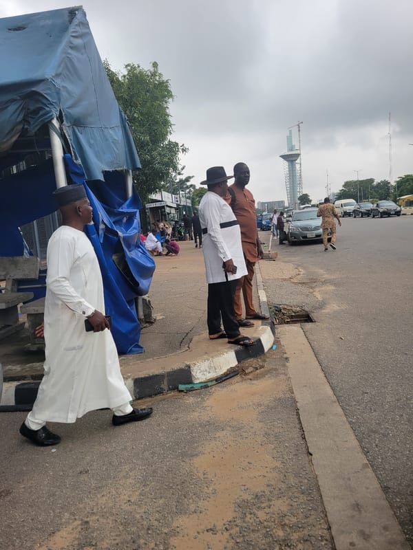 Ordinary morning unfolds across Abuja's streets and markets