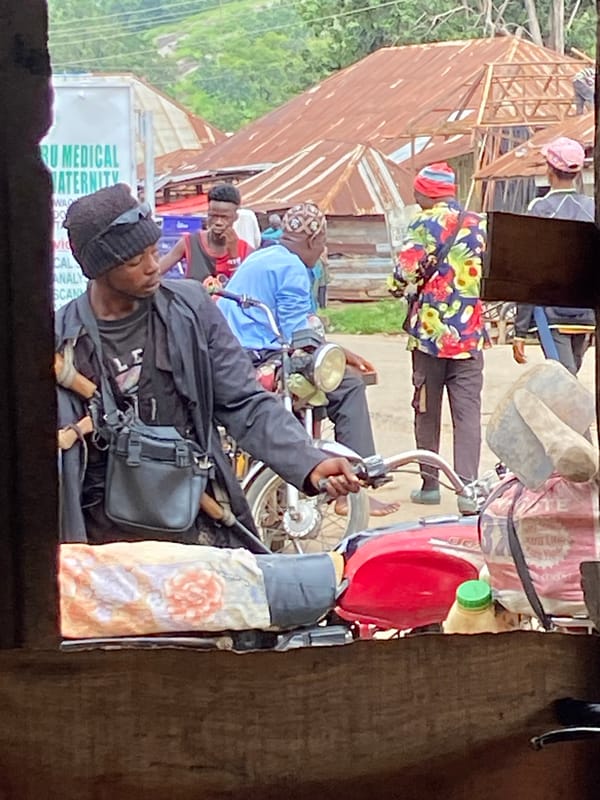 Morning street scenes captured across Mararaba, Nigeria
