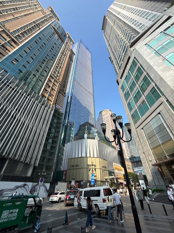 Urban street activity documented in Yuzhong District, China