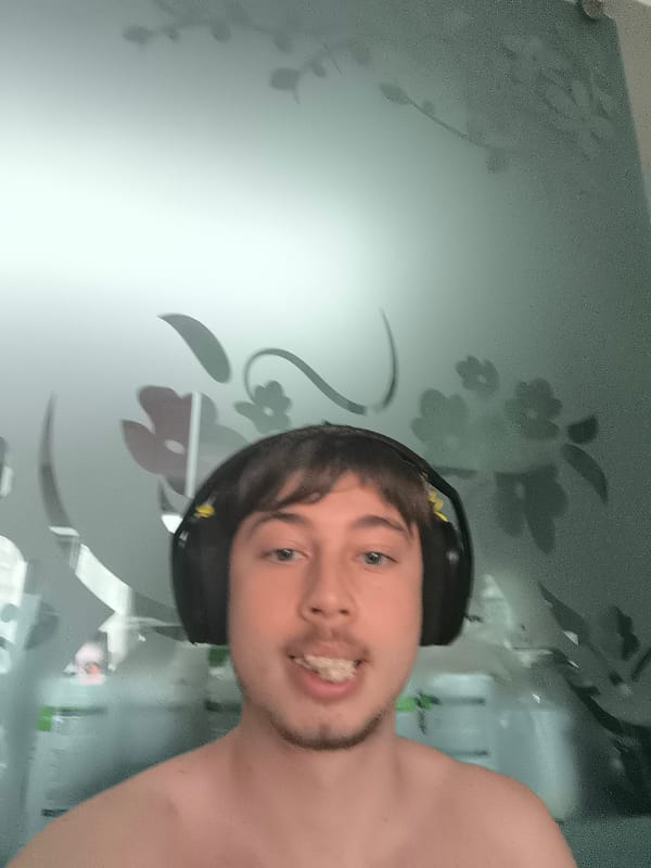 Young man takes multiple selfies in Sofia apartment