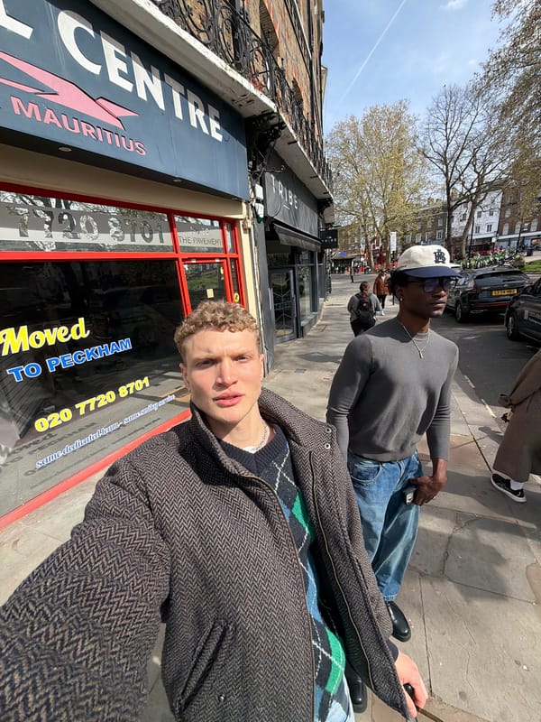 London butcher shop observed during midday operations