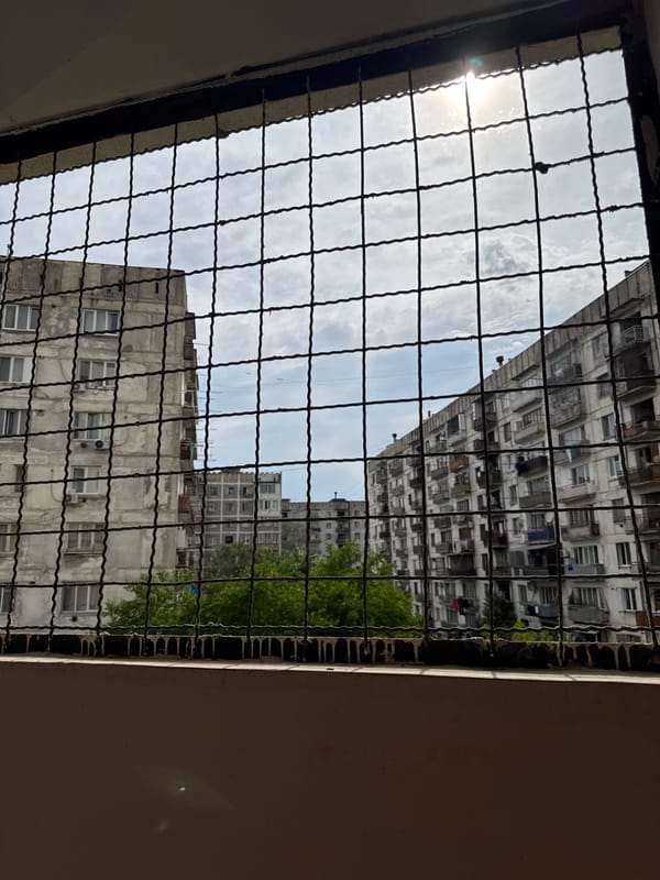 Urban scenes from multiple vantage points during midday