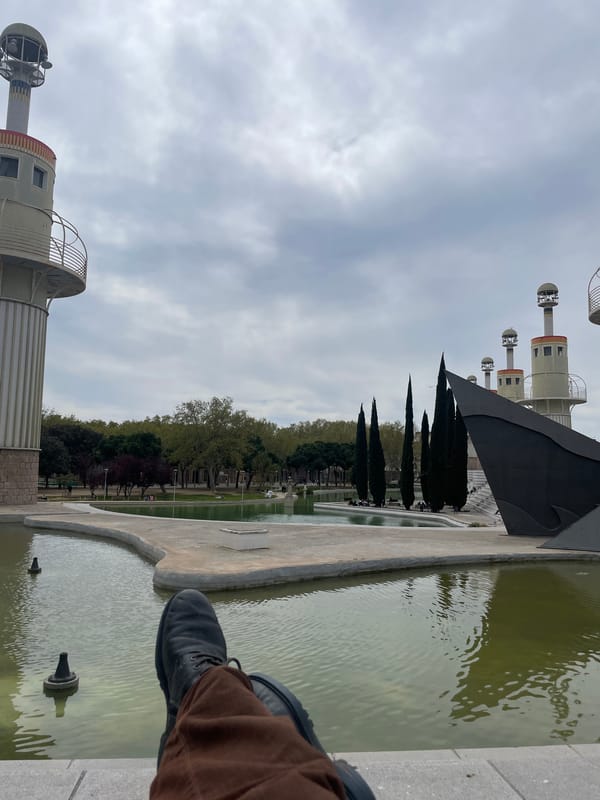 Barcelona street scenes and tourist areas captured Thursday afternoon