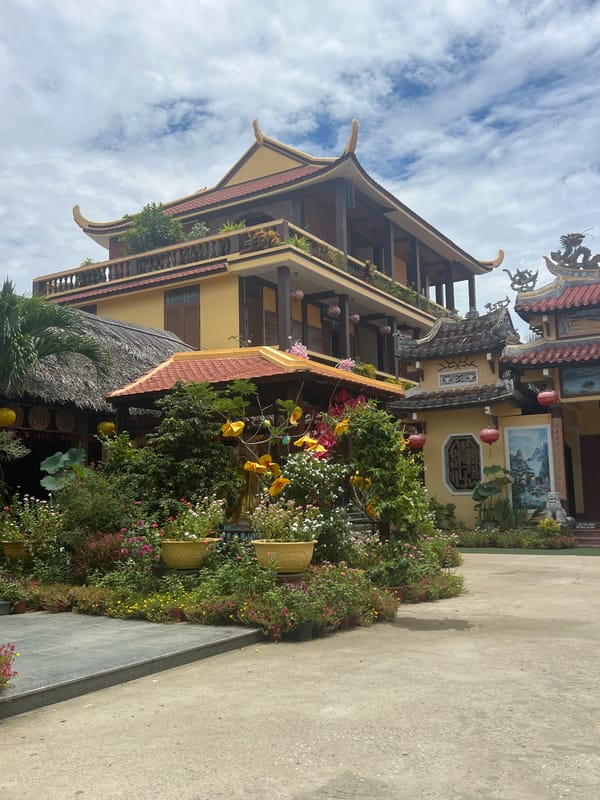 Traditional Buddhist temple in Hoi An, Vietnam