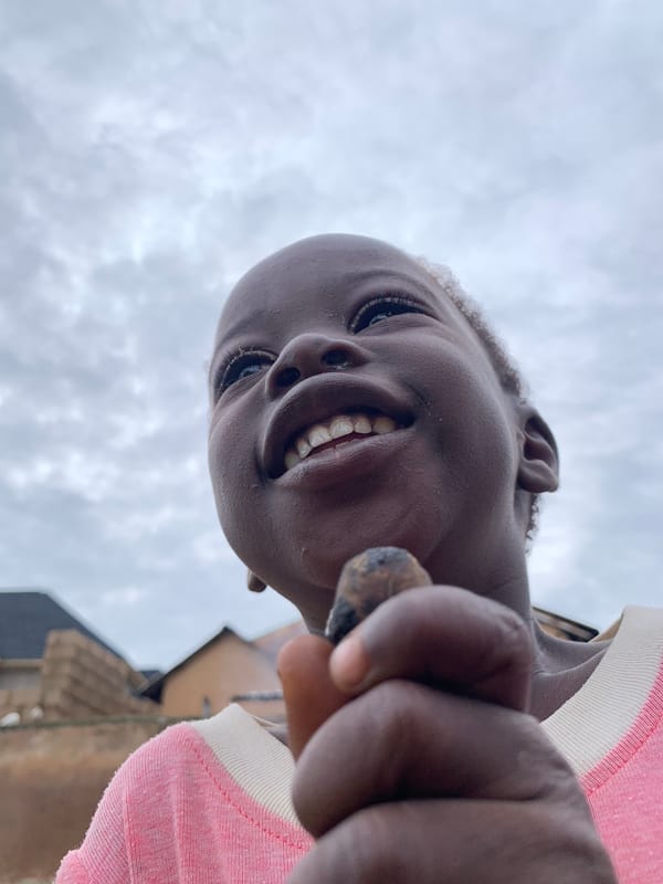 Candid portraits of children in Jos, Nigeria