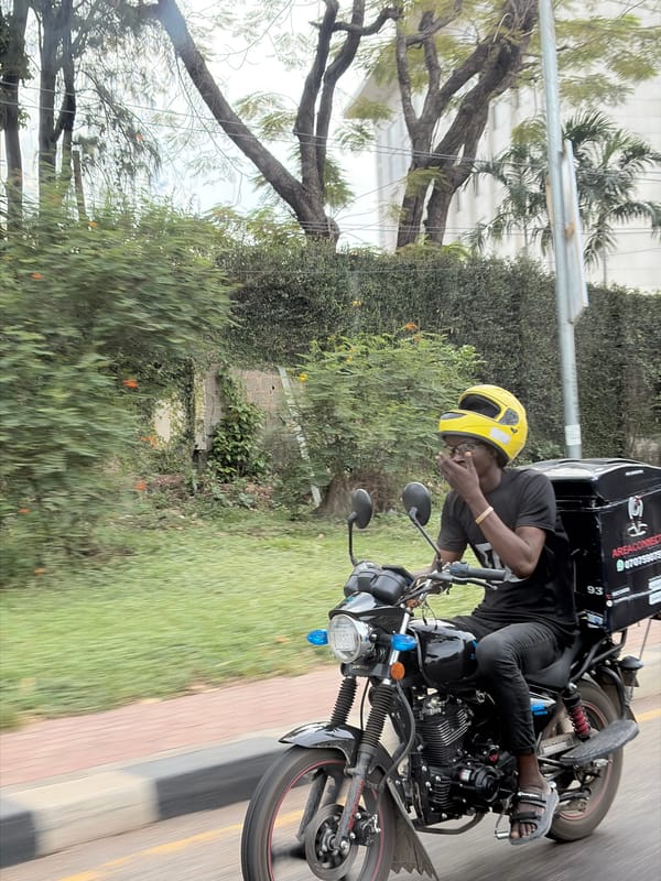 Everyday street life documented in Ikeja, Nigeria