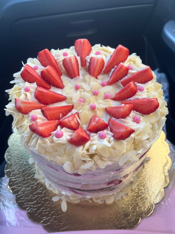 Decorated cake documented across multiple Krasnodar locations