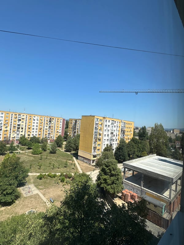 Everyday details from a residential neighborhood in Uzhhorod