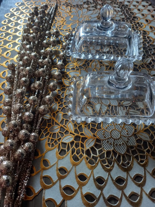 Personal items and decoratives documented in Trujillo home