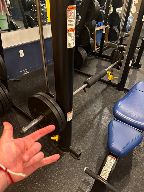 Late night gym weight room documented in Provincetown