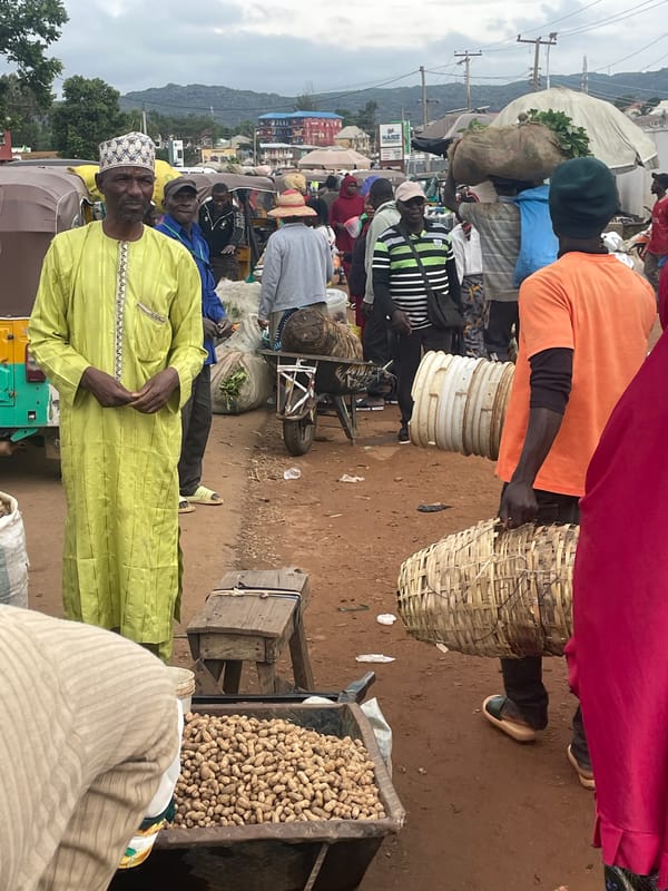 Morning market activity across Rafin Par and Jos, Nigeria
