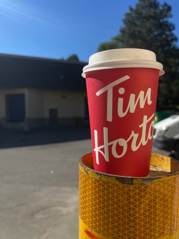 Tim Hortons cup found in colorful pipe in Ottawa