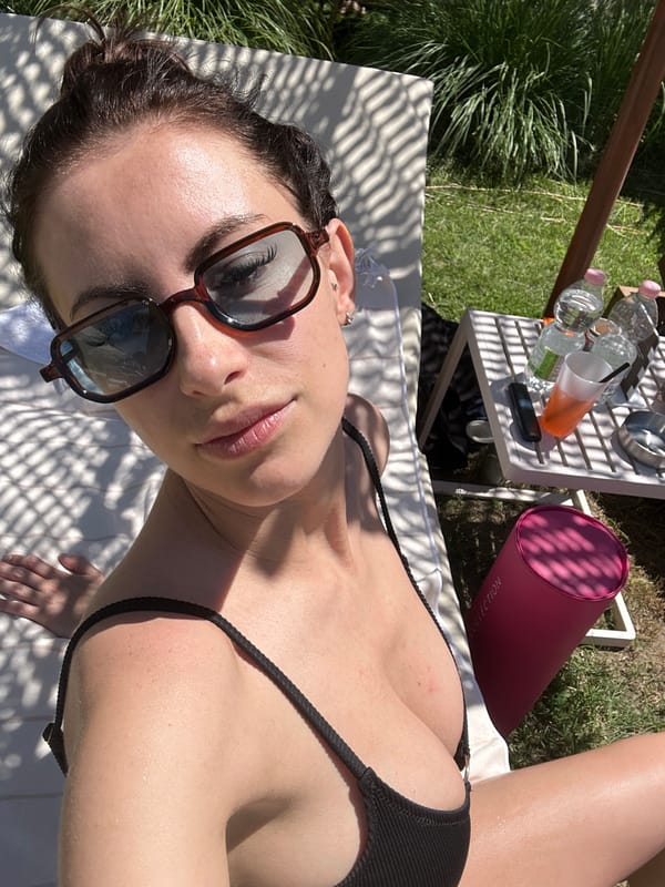 Resort relaxation scene documented in Segrate waterfront area