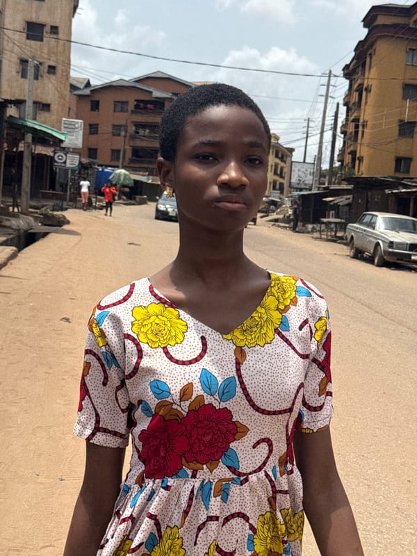 Street scenes captured in Onitsha, Nigeria Sunday morning