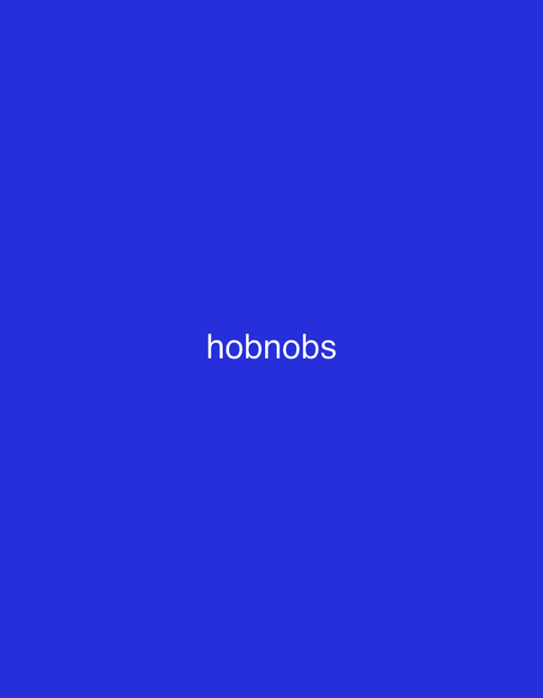 Afternoon snack time with Hobnobs biscuits in rural Nigeria