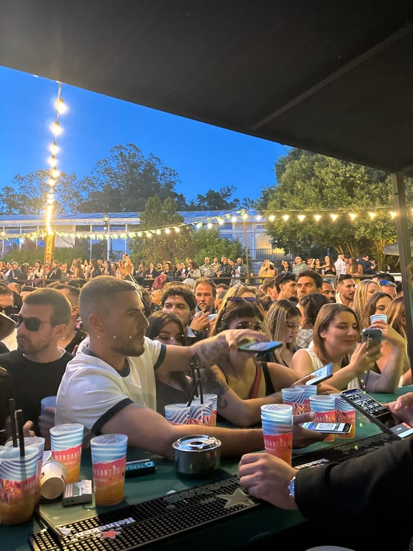 Large crowd gathers for outdoor event in Amadora, Portugal