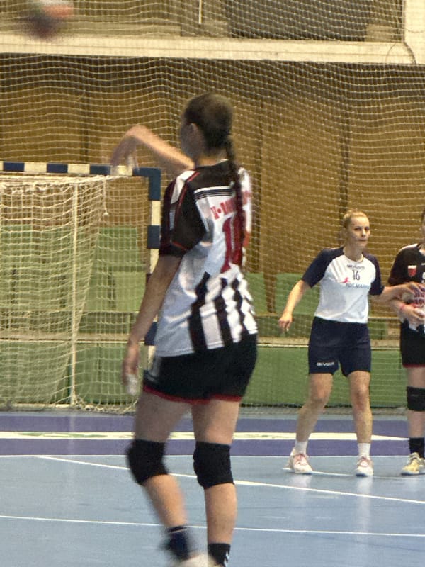 Handball match draws spectators to indoor arena in Gabrovo